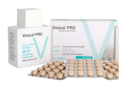 viviscal pro advanced hair health - bundle of Viviscal-pro supplement (pack of 60 TABLETS + Thickening SHAMPOO)