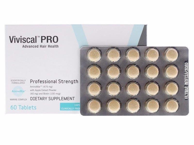 viviscal professional hair growth supplement  pack of 60 tablets